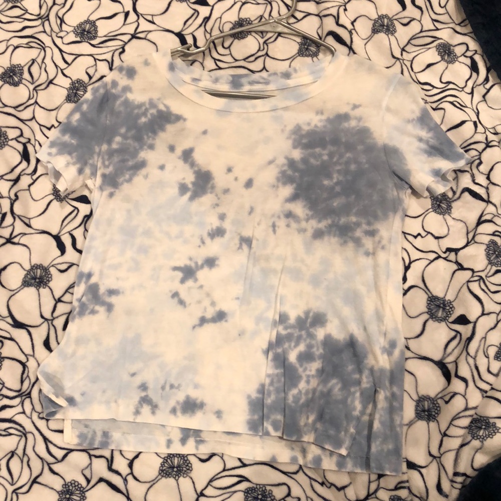 Aeropostale Blue Tie Due TShirt